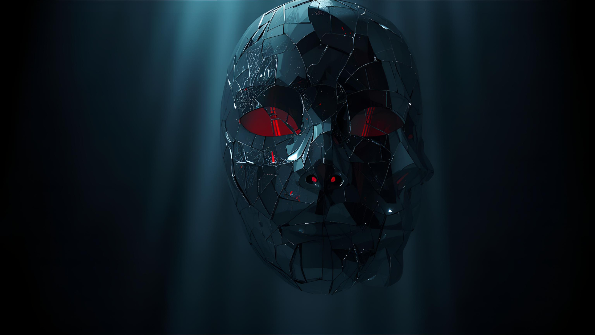 A dark field with restrained crossing story lines and signal points.