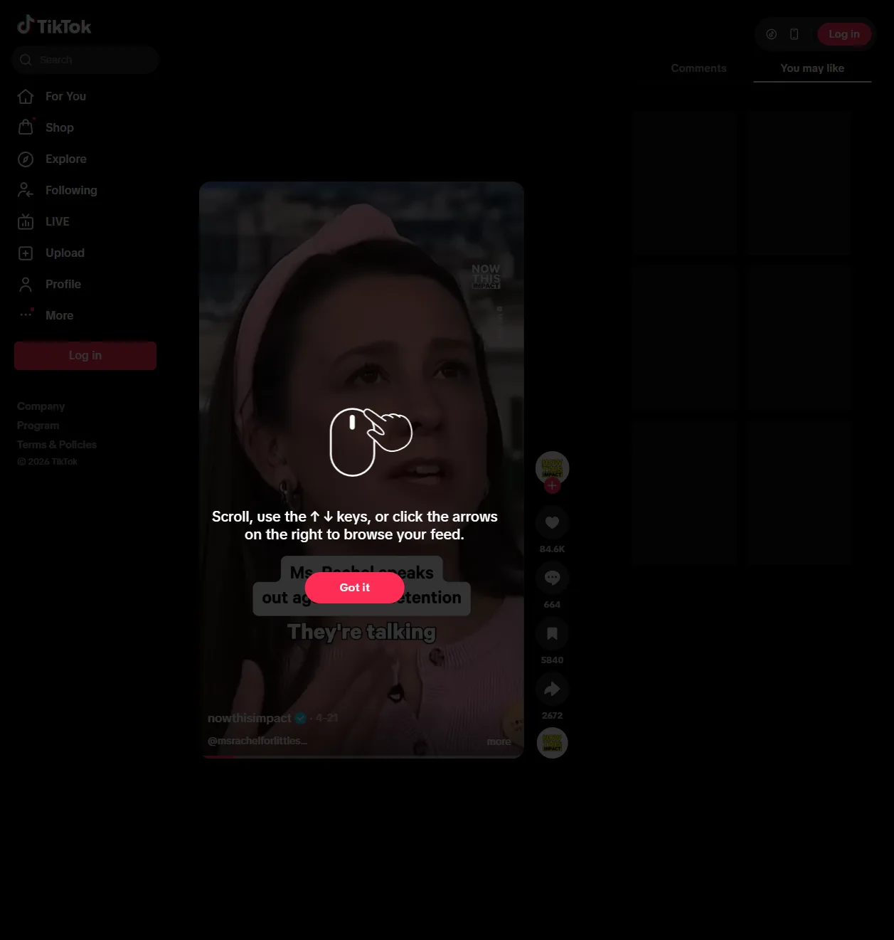 TikTok: NowThis Impact covers Ms. Rachel's petition with 250K+ signatures