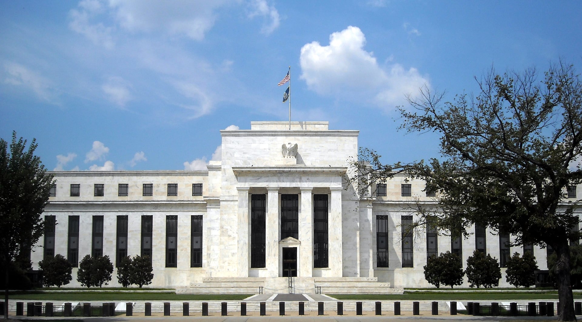 The Marriner S. Eccles Federal Reserve building in Washington, DC, the government's own source for who owns the wealth the AI boom is generating.